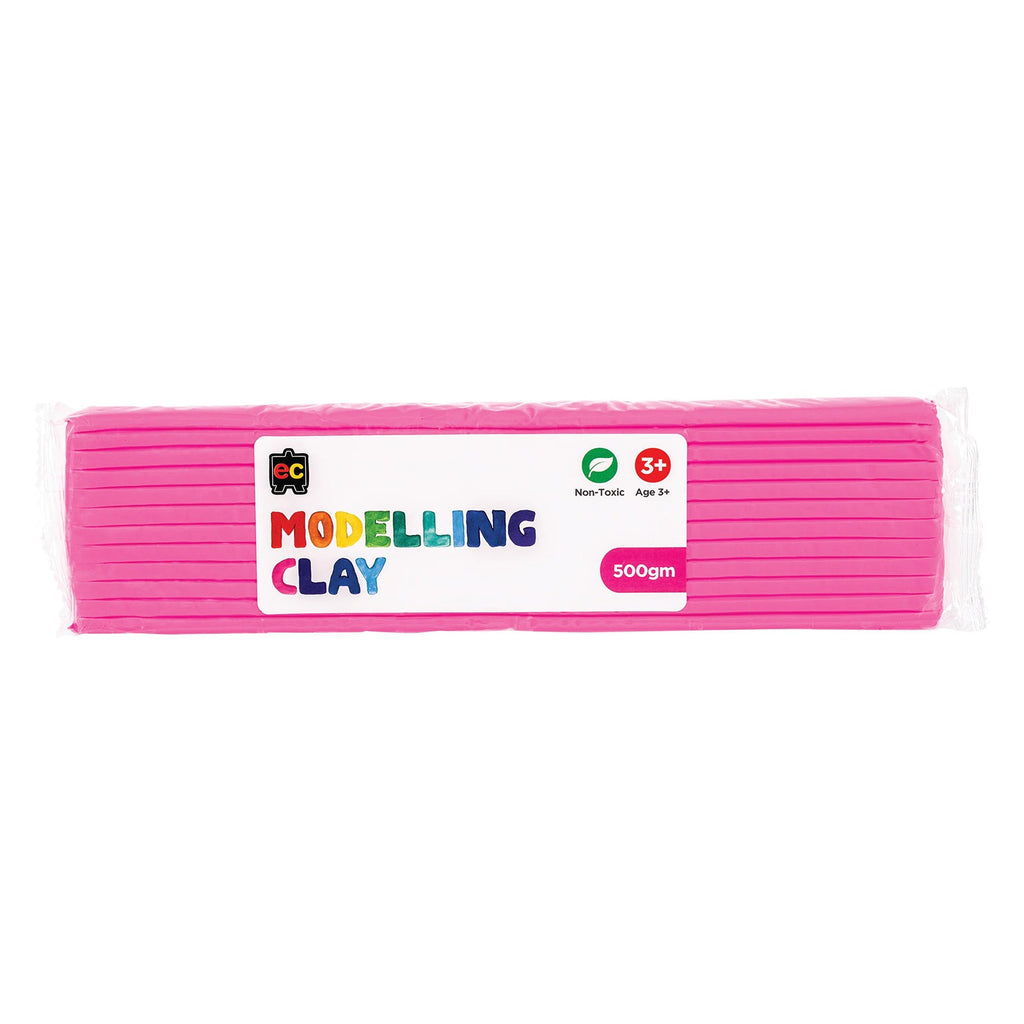 Modelling Clay 500g Pink