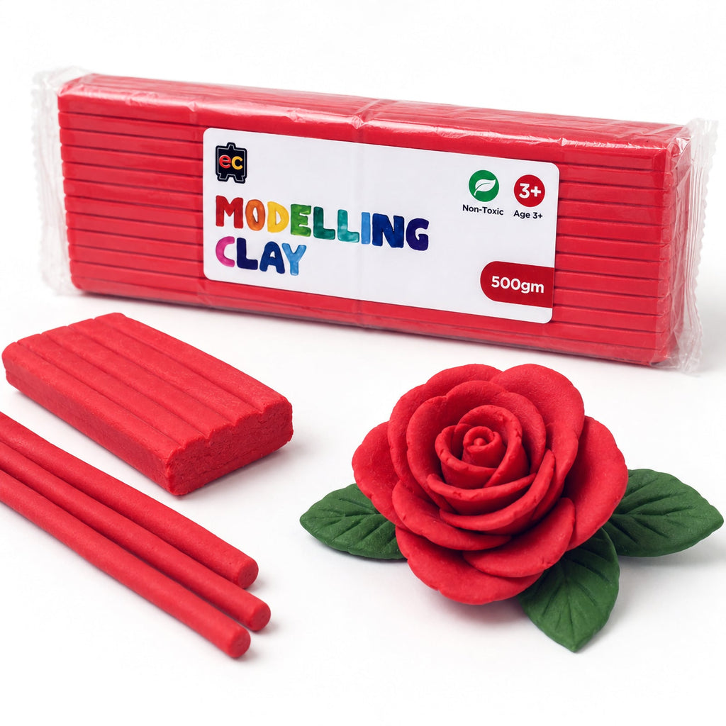 Modelling Clay 500g Red