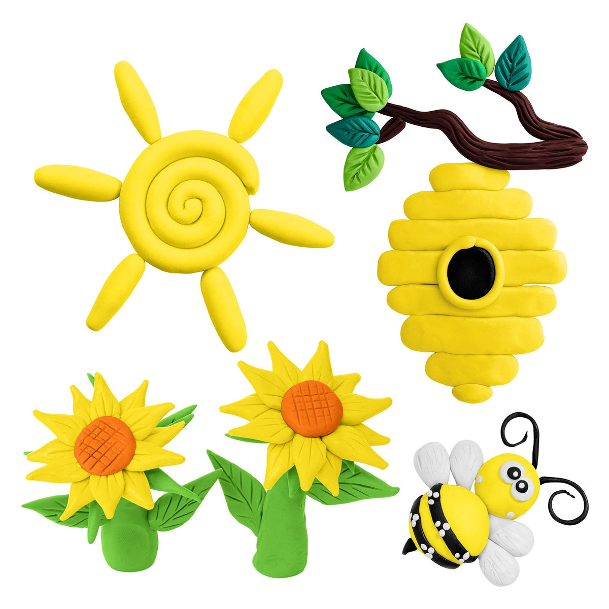 Modelling Clay 500gm Yellow