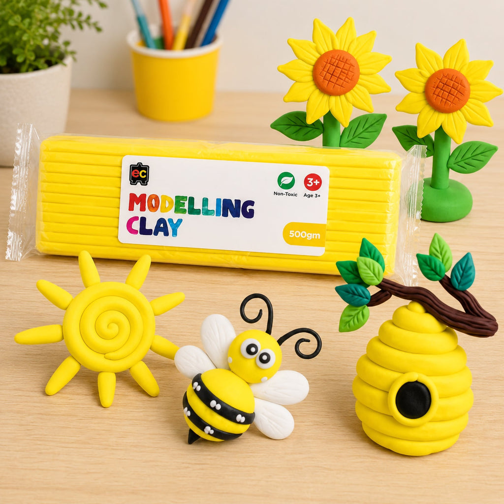 Modelling Clay 500gm Yellow