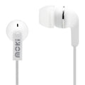 Moki Dots Noise Isolation Earphones White