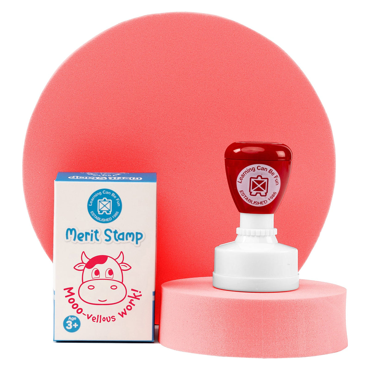 Mooo-vellous Work Merit Stamp