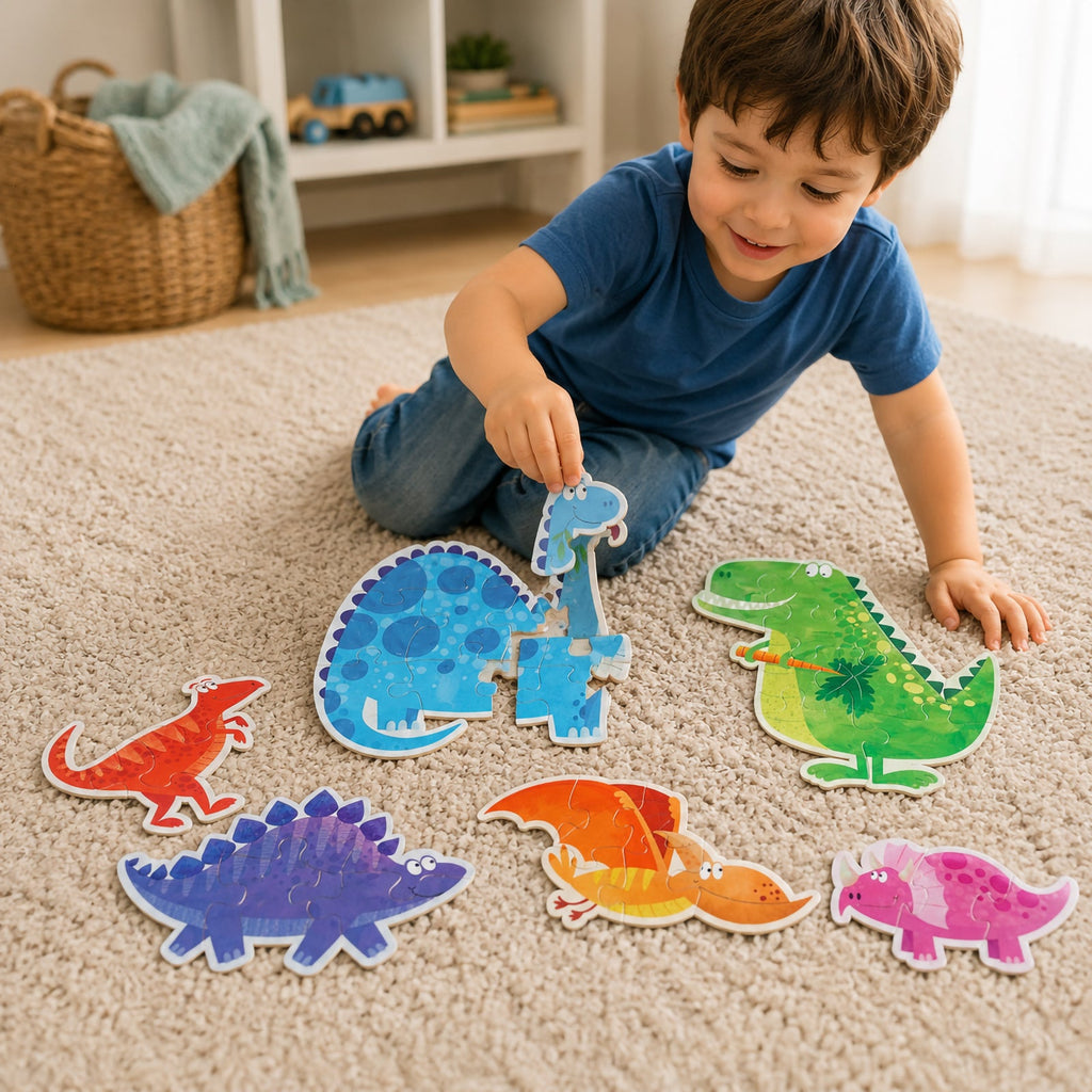 My First Puzzles: Dino Friends