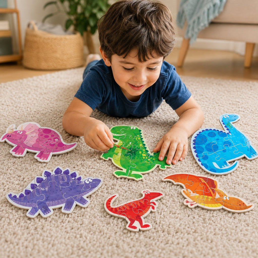 My First Puzzles: Dino Friends