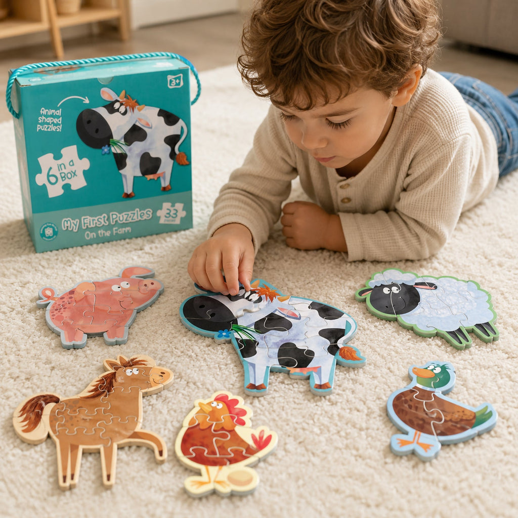 My First Puzzles: On the Farm