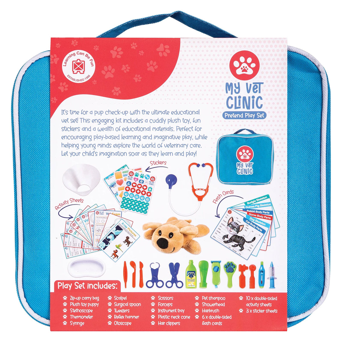 My Vet Clinic Pretend Play Set