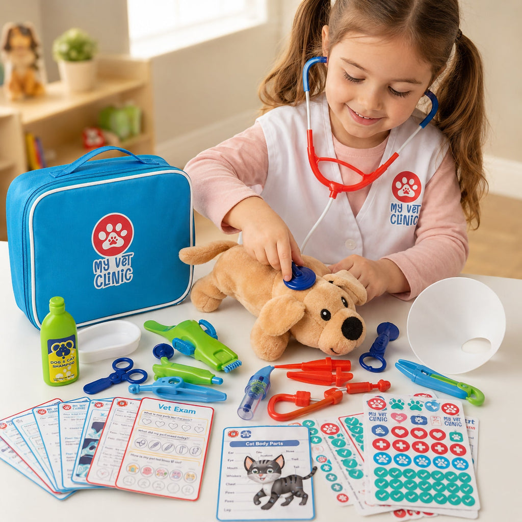 My Vet Clinic Pretend Play Set