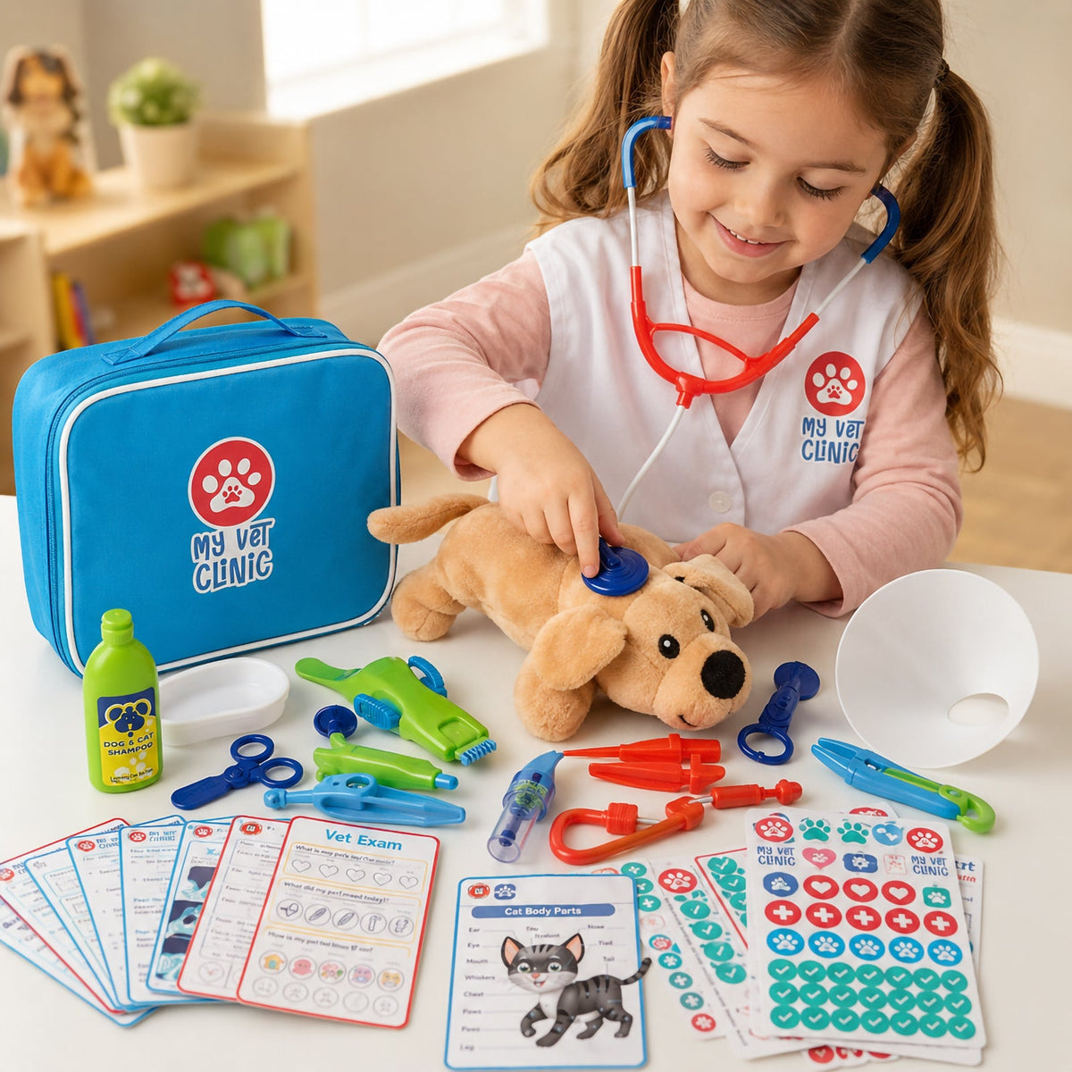 My Vet Clinic Pretend Play Set