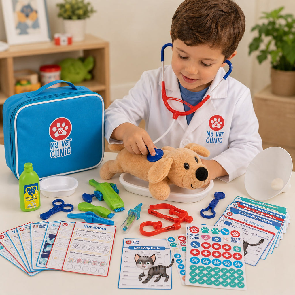 My Vet Clinic Pretend Play Set