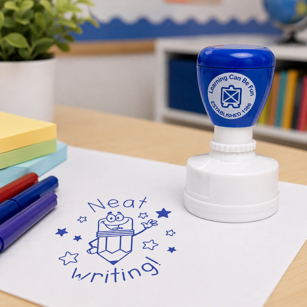 Neat Writing Merit Stamp
