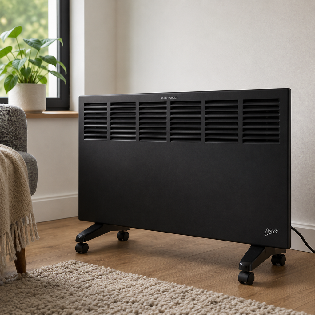 Nero Edge Convector Heater Black 2000W