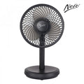 Nero 4 Speed USB Desk Fan 13cm Black