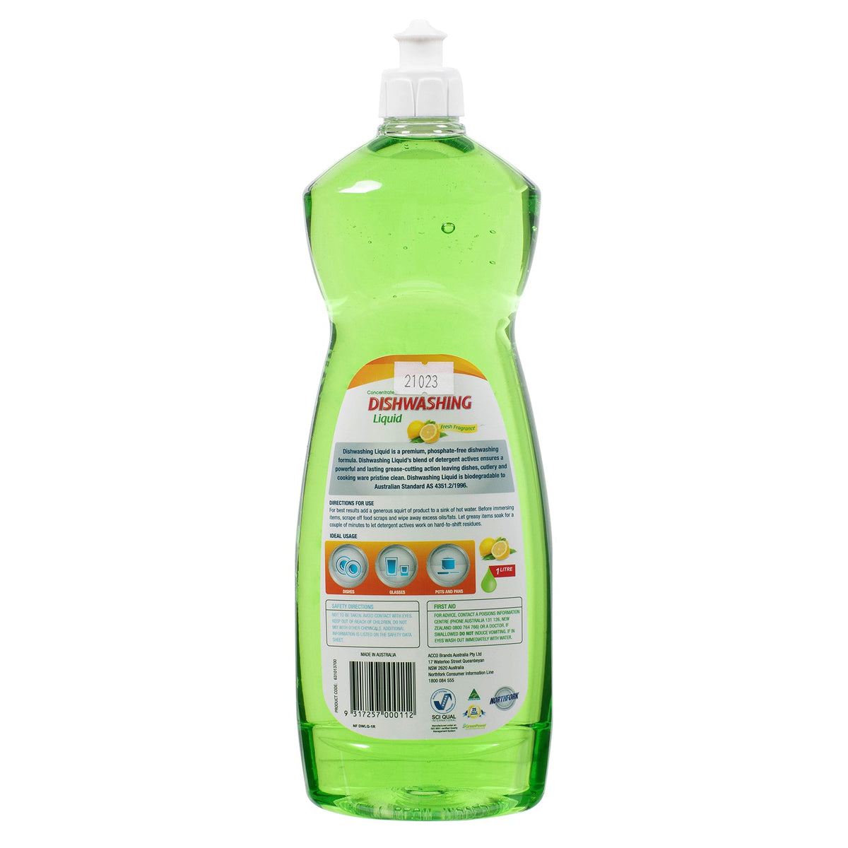 Northfork Dishwashing Liquid 1L Box 12