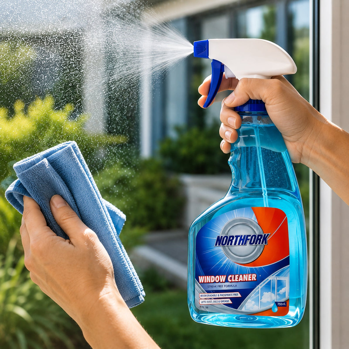 Northfork Window and Glass Cleaner 750ml Box 12