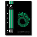 Olympic 5 Subject Notebook A4 240 Pages 8mm Feint Spiral Pack of 5
