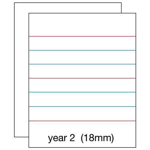 Olympic Botany Book A4 48 Pages QLD Year 2 Ruling Stapled Pack of 20