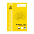 Olympic Binder Book A4 48 Pages 8mm Feint Stapled Pack of 20