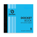 Olympic Docket Book 5 Carbon Duplicate 50 Leaf 120 x 125mm