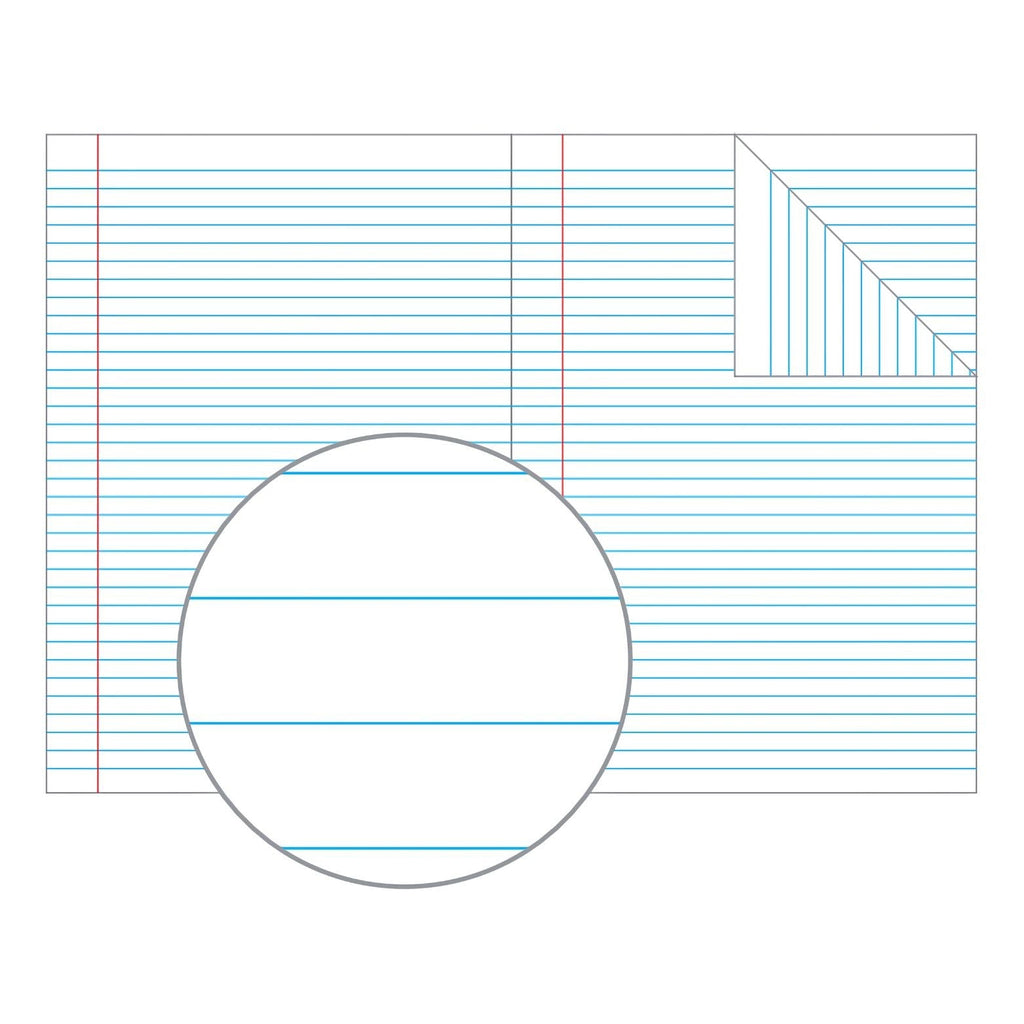 Olympic Eco Exercise Book A4 96 Pages 8mm Ruling Stapled Pack of 10
