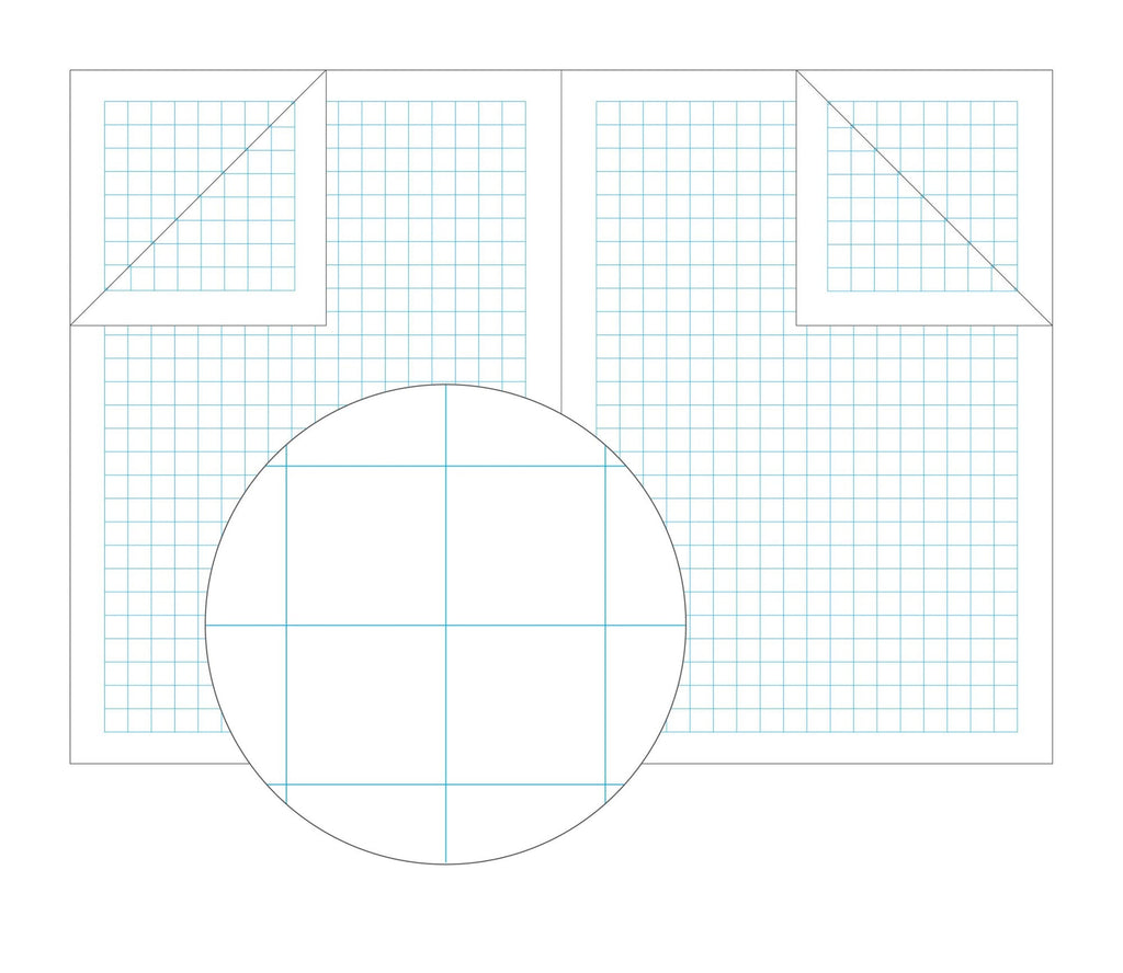 Olympic Graph Book A4 48 Pages 10mm Stapled Pack of 20