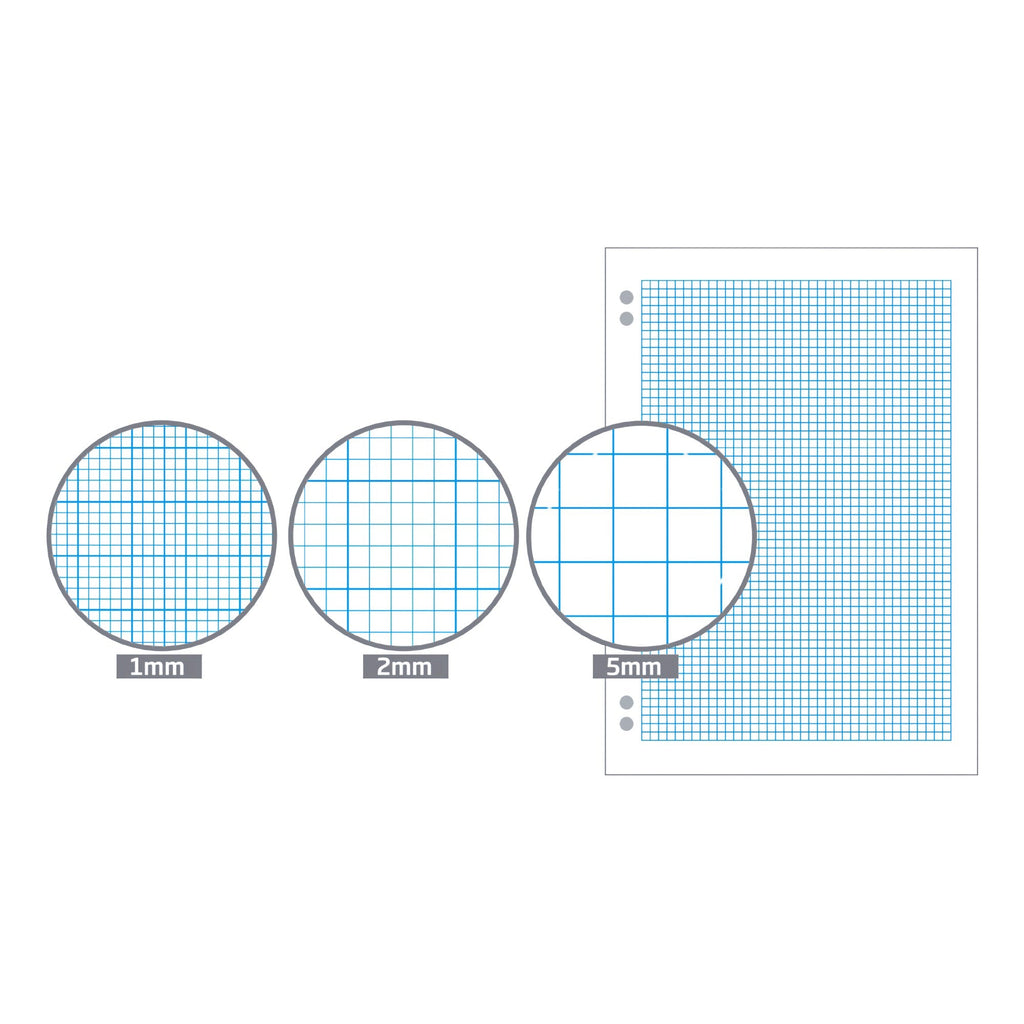 Olympic Graph Pad A4 25 Leaf 1mm Squares Ruled Pack of 5