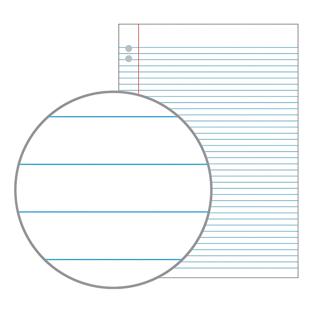 Olympic Lecture Pad A4 70 Leaf 7mm Ruled Pack of 10