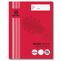 Olympic Music Book 96 Pages 8mm Feint and Staved 225 x 175mm