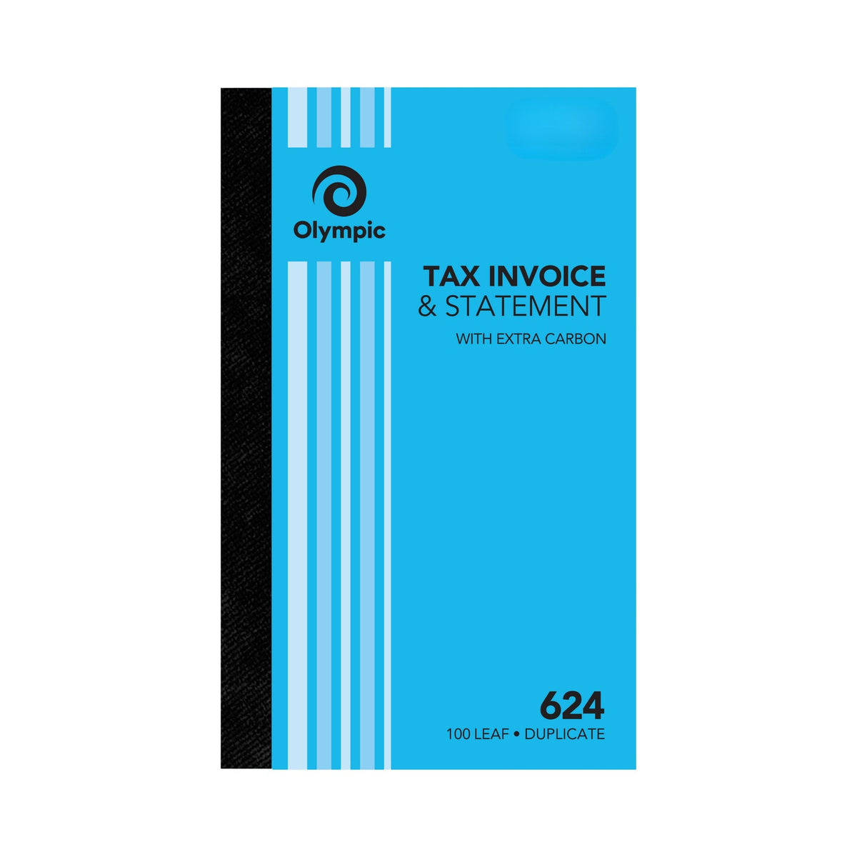 Olympic Invoice and Statement Book 624 Carbon Duplicate 100 Leaf 200 x 125mm
