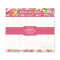 Orange Circle 2027 Magnetic Monthly Pad 244 x 216mm Where Love Grows