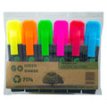 Osmer Recycled Highlighter 6 Assorted Colours