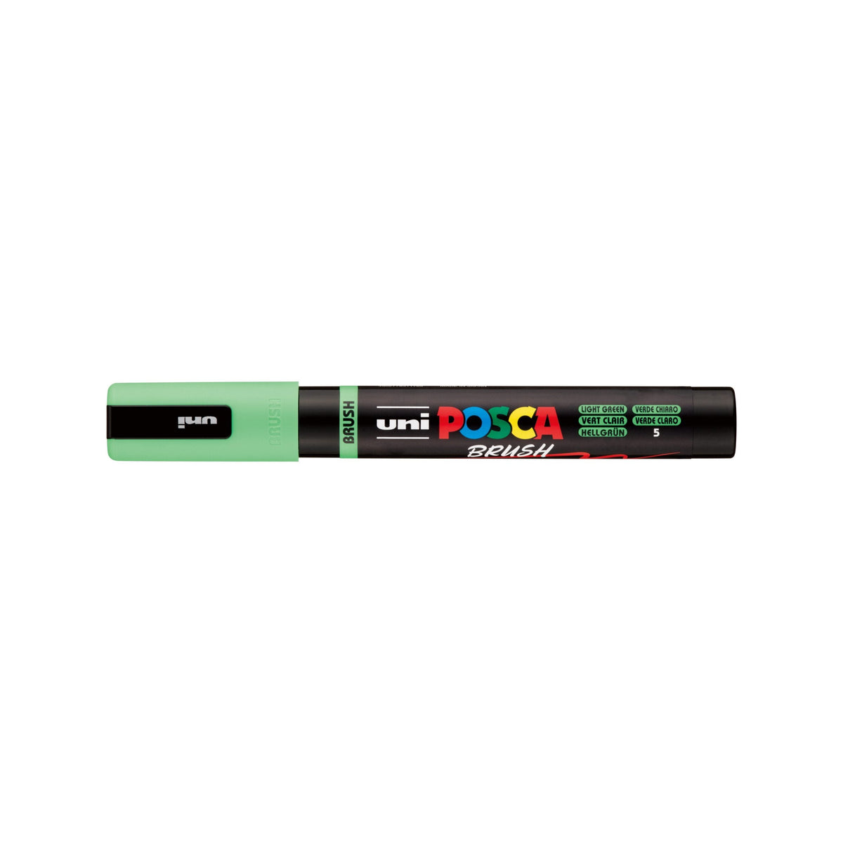 POSCA PC-5BR Paint Marker Medium Brush Tip Light Green