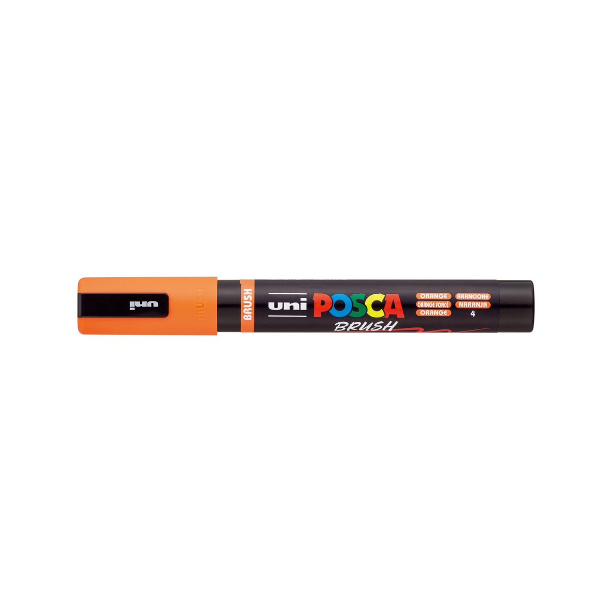 POSCA PC-5BR Paint Marker Medium Brush Tip Orange