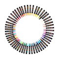 Posca PC-5M Paint Marker Pen Bullet Medium Bundle of 57 Individual Colours