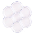 Zart Clear Daisy Palette 17cm Transparent Plastic Mixing Palette