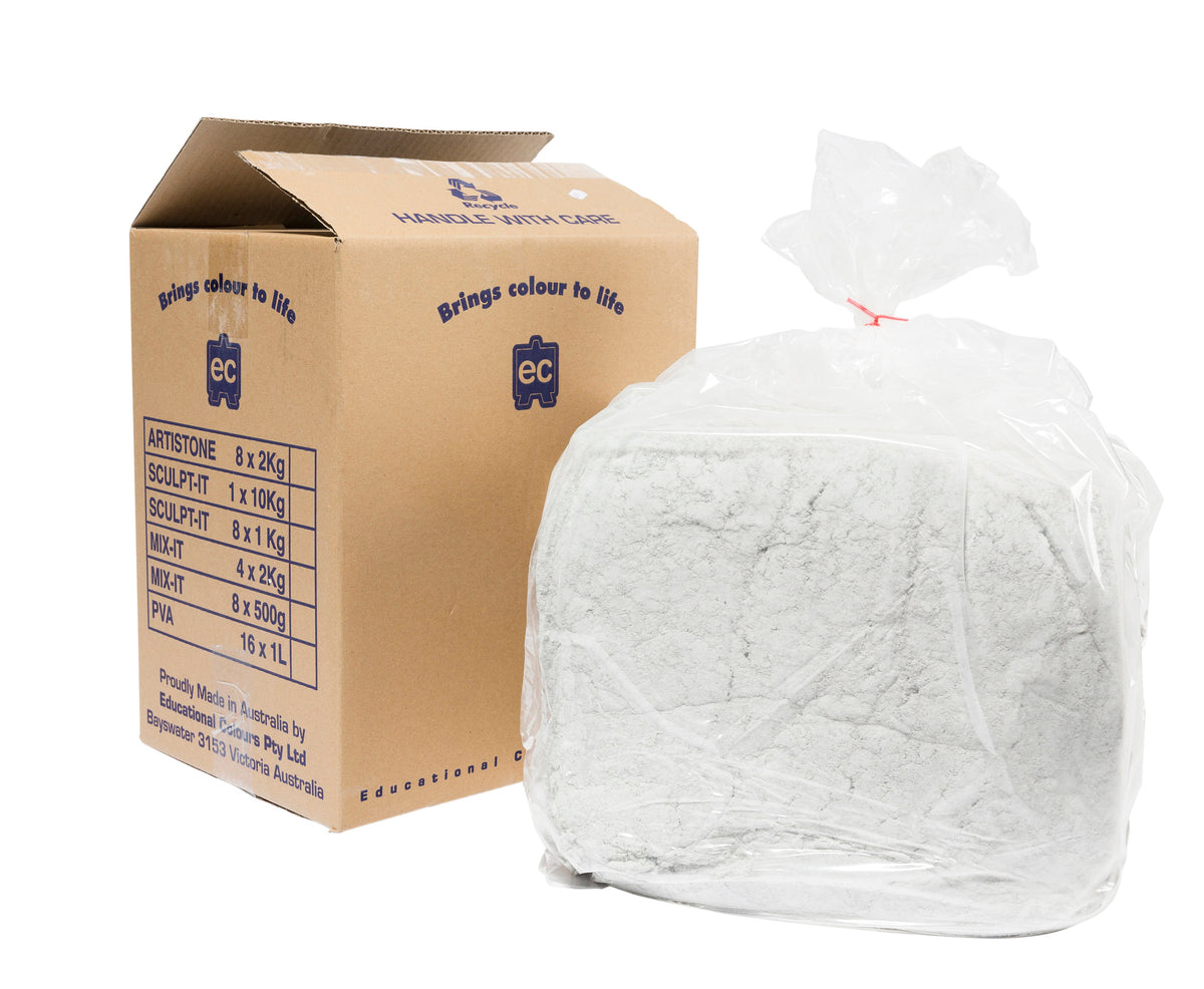 Educational Colours Plaster of Paris 3kg Fine White Casting Plaster