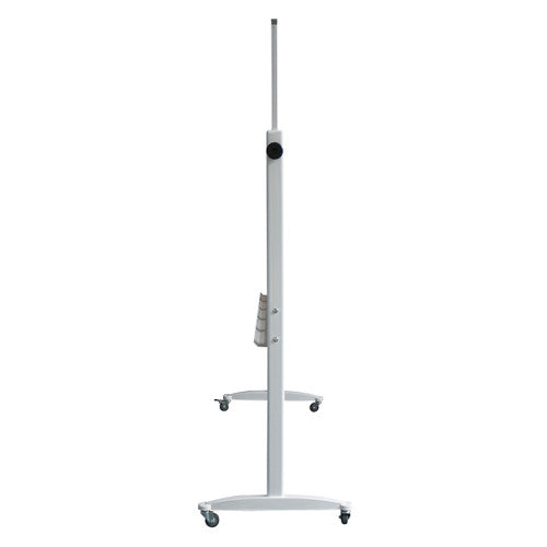 Rapidline Porcelain Mobile Whiteboard 1800 x 15 x 1200mm Aluminium Frame