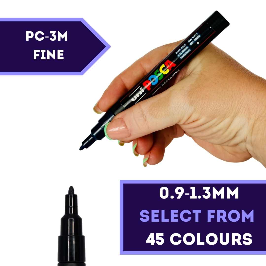 POSCA PC-3M Paint Marker Fine Bullet Tip Brown