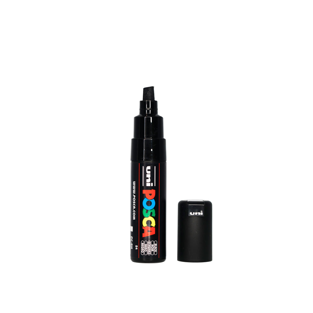 POSCA PC-8K Paint Marker Broad Chisel Tip Fluoro Orange