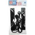 Jackson Master Switched Surge Powerboard 4 Outlet Twin Pack Black