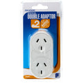 Jackson Surge Protected Double Adaptor 2 Outlet White