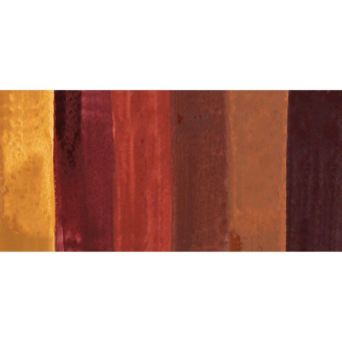 Zart Creamy Colours Earth Tones 6 Semi Wet Watercolours in a Tin