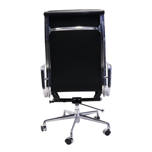 Rapidline PU900H High Back Executive Chair Black PU