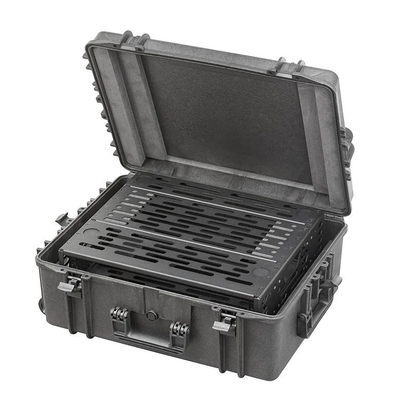 Panaro A-RACK 2U 19 Inch Rack Case in MAX620H250 Waterproof Case Black