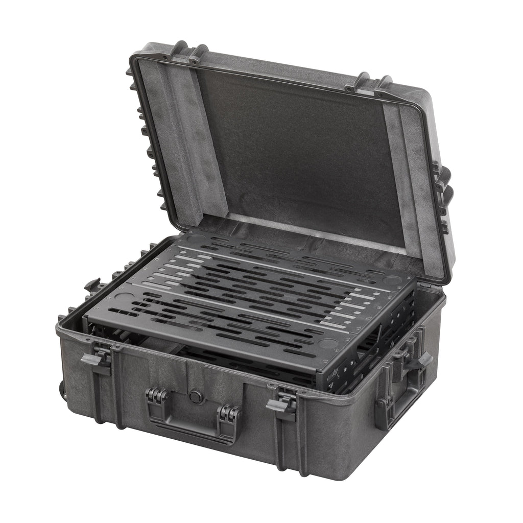 Panaro A-RACK 3U 19 Inch Rack Case in MAX620H250 Waterproof Case Black