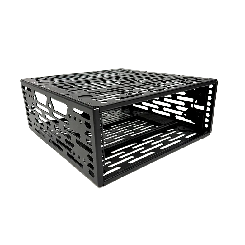 Panaro A-RACK 4U 19 Inch Rack Case in MAX615TR Waterproof Case with Trolley Black