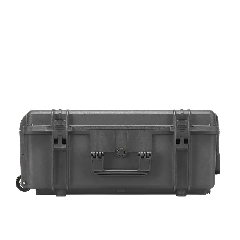 Panaro A-RACK 4U 19 Inch Rack Case in MAX620H250TR Waterproof Case with Trolley Black