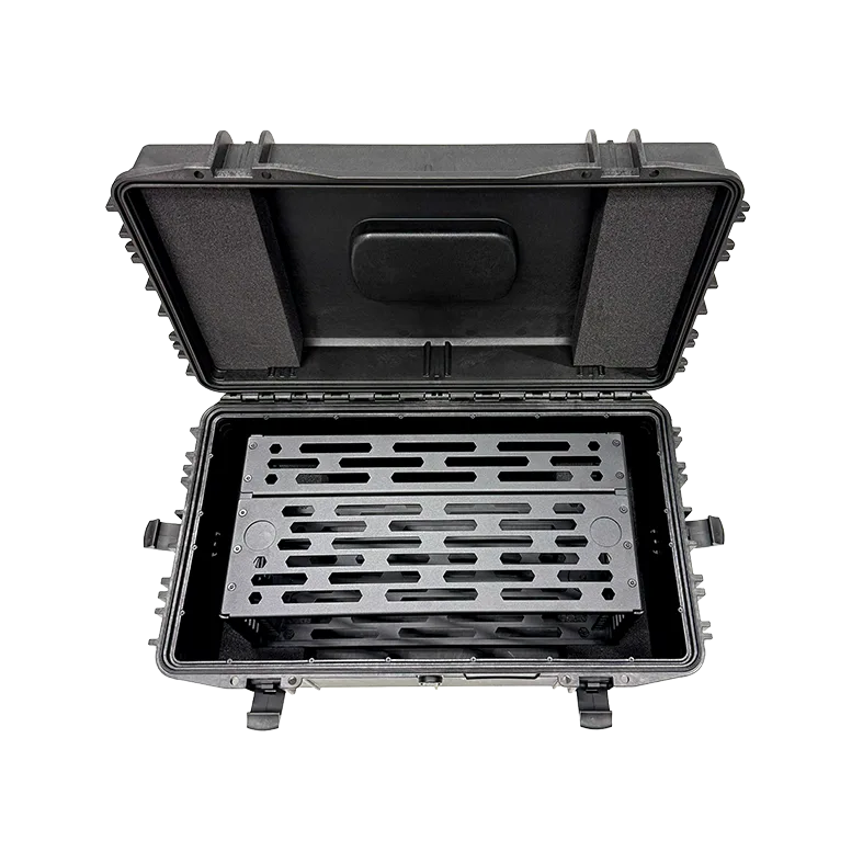 Panaro A-RACK 4U 19 Inch Rack Case in MAX630 Waterproof Case Black