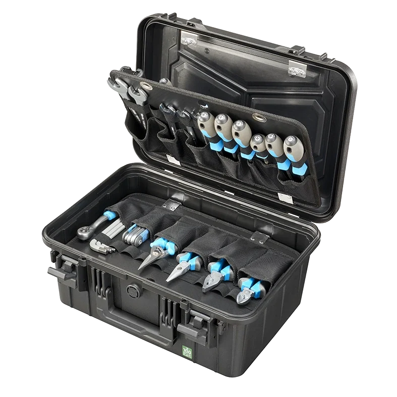Panaro EKO60DPA Deep Tool Case with Tool Pouches Smoke Grey