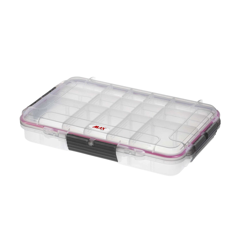 Panaro MAX003T Waterproof Case with 3-15 Adjustable Compartments Transparent