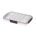 Panaro MAX003T Waterproof Case with 3-15 Adjustable Compartments Transparent